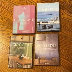 Pink and Blue Coffee Table Books for Stylish Accents